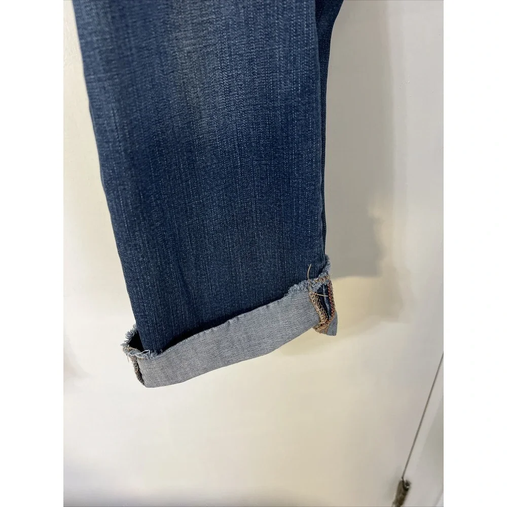 Torrid  Jeans We Wear By‎ The Fits Distressed Lace Ankle Rolled Cuffs  Size 20
